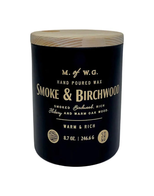 Makers of Wax Goods  Smoke & Birch Scented Candle - Betian-na