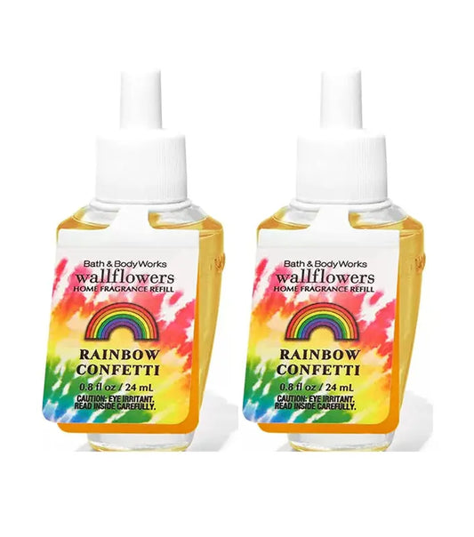 Bath and Body Works Confetti Rainbow Wallflowers Refill 2-Pack - Betian-na