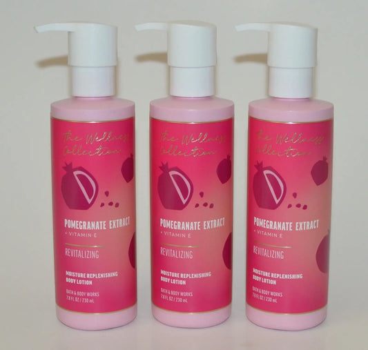 Bath and Body Works Pomegranate Extract Body Lotion Set of 3 - Image #1