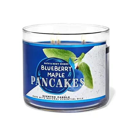 Bath And Body Works Blueberry Maple Pancakes Candle - Betian-na