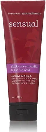 Bath & Body Works Aromatherapy Sensual Black Currant Vanilla Body Cream - Image #6
