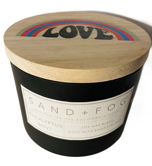 Sand+Fog Eucalyptus Scented Jar Candle - Betian-na