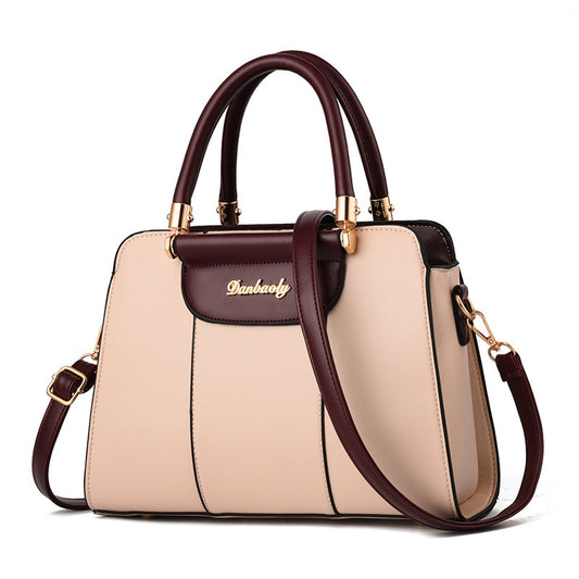Women High Quality Leather Shoulder Handbag - Betian-na