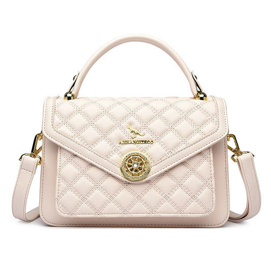 Luxury Women 3 Layers  High Quality Soft Leather  Handbags - Betian-na
