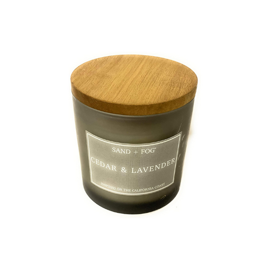 Sand +Fog Cedar Lavender Scented Jar Candle - Betian-na