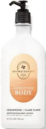 Bath & Body Works Aromatherapy Refresh Your Body Cedarwood + Ylang Body Lotion - Image #1