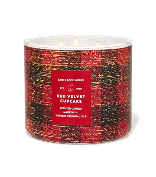 Bath And Body Works Red Velvet Cupcake Candle - Betian-na